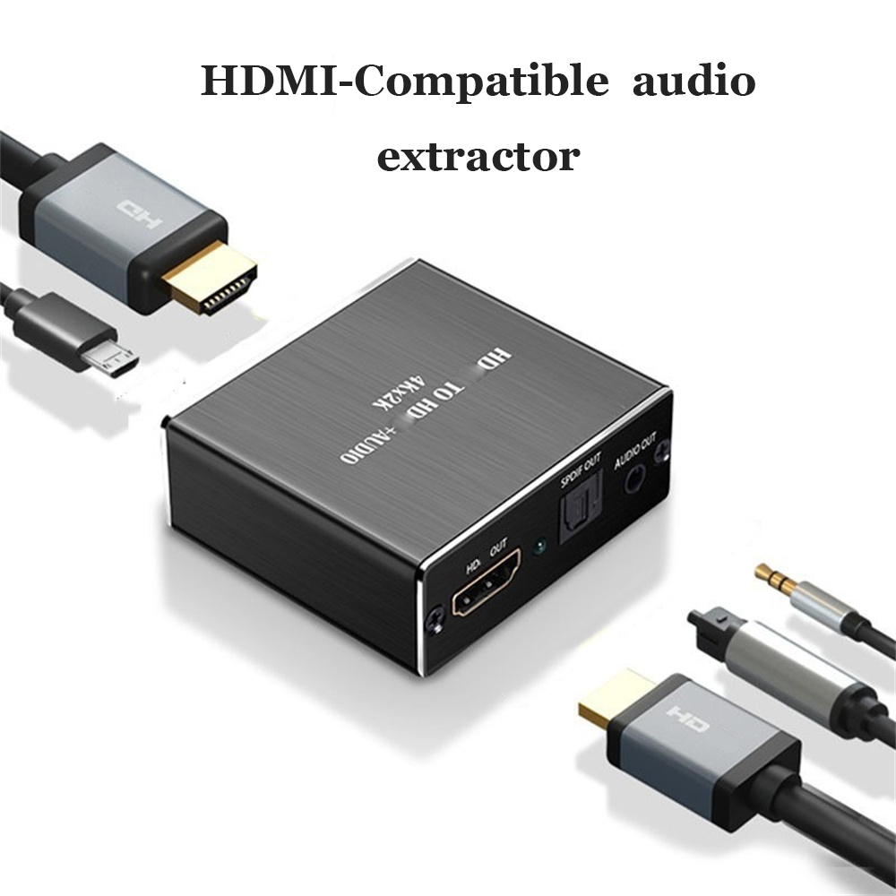 Stereo Audio Converter, Audio Splitter Adapter for Home and Office Use