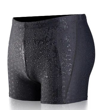 Mens Shark Print Quick Dry Swim Trunks