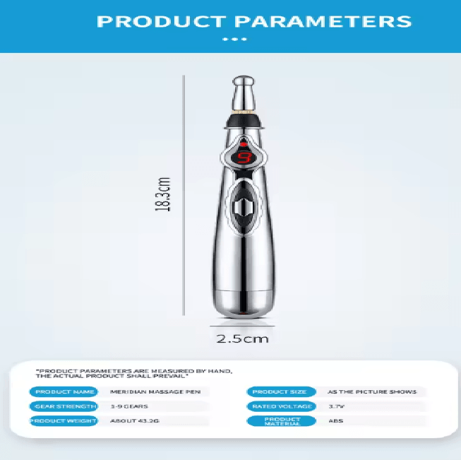 MeridianEase Electronic Acupuncture Pen Acupoint Massage Tool