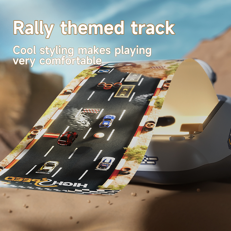 Racing Challenge Adventure Toy Car, Children's Steering Wheel Control, Simulation Driving Early Education Content