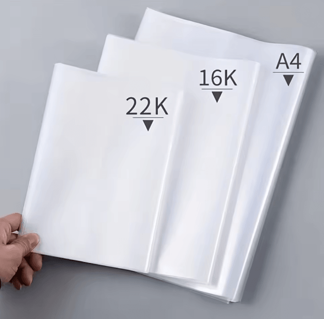 ClearGuard Waterproof Book Covers Transparent Self Adhesive Protective Sleeves 10 Pack