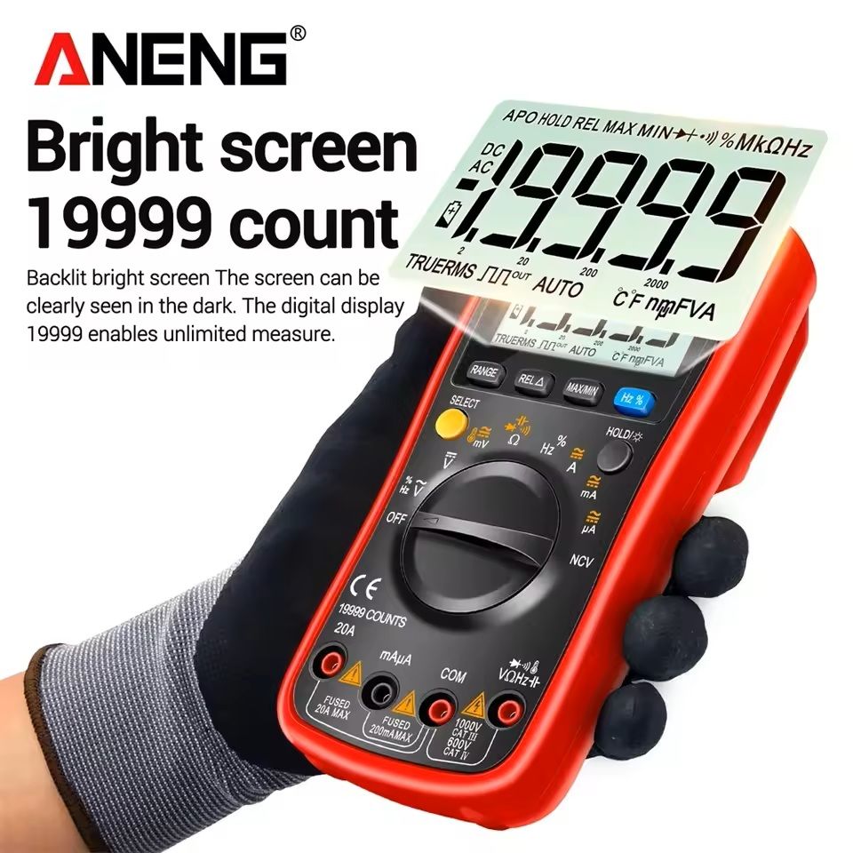 Digital Smart Multimeter with Auto Ranging and NCV Detection