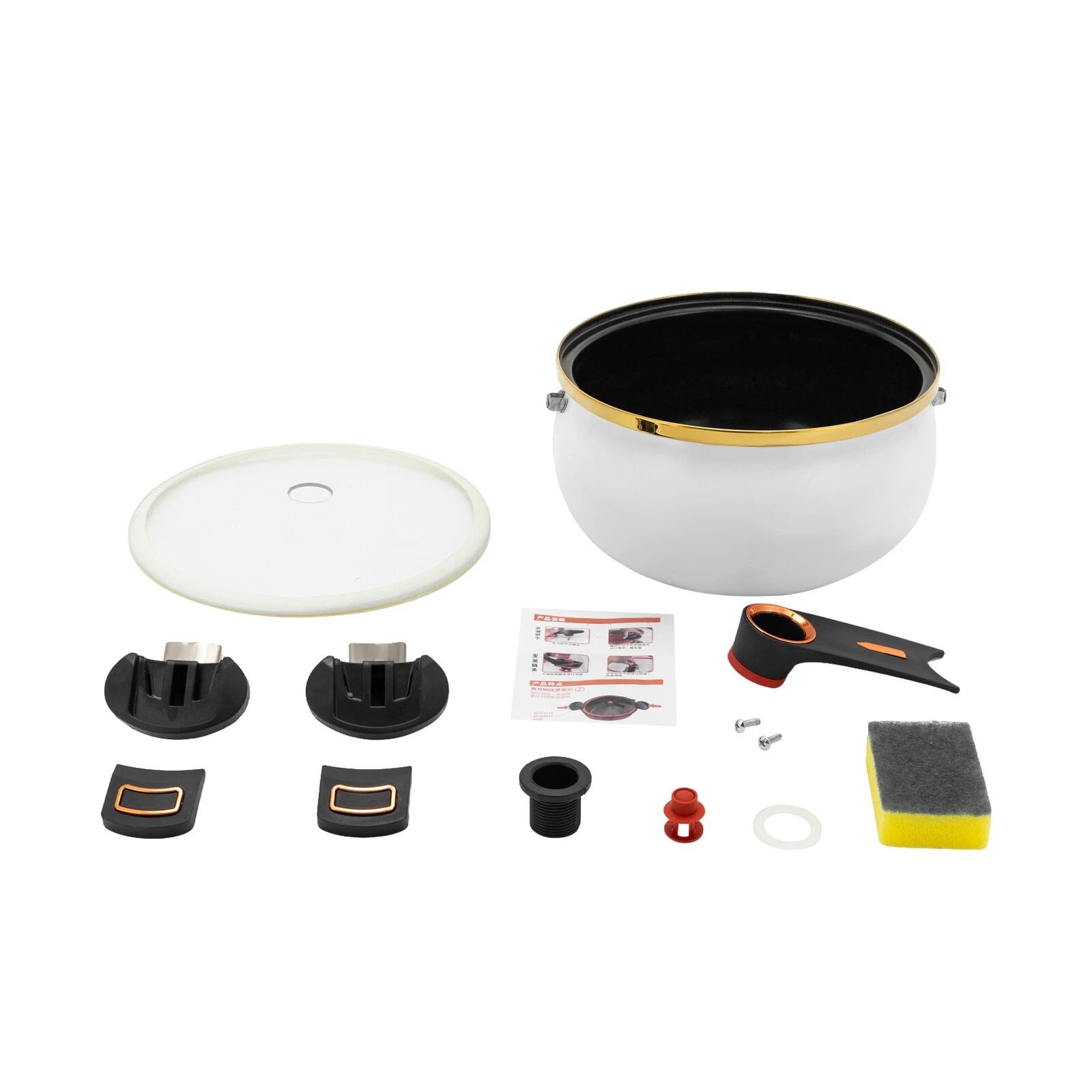 Micro Pressure Cooker, Home Restaurant Cooker with Visual Lid
