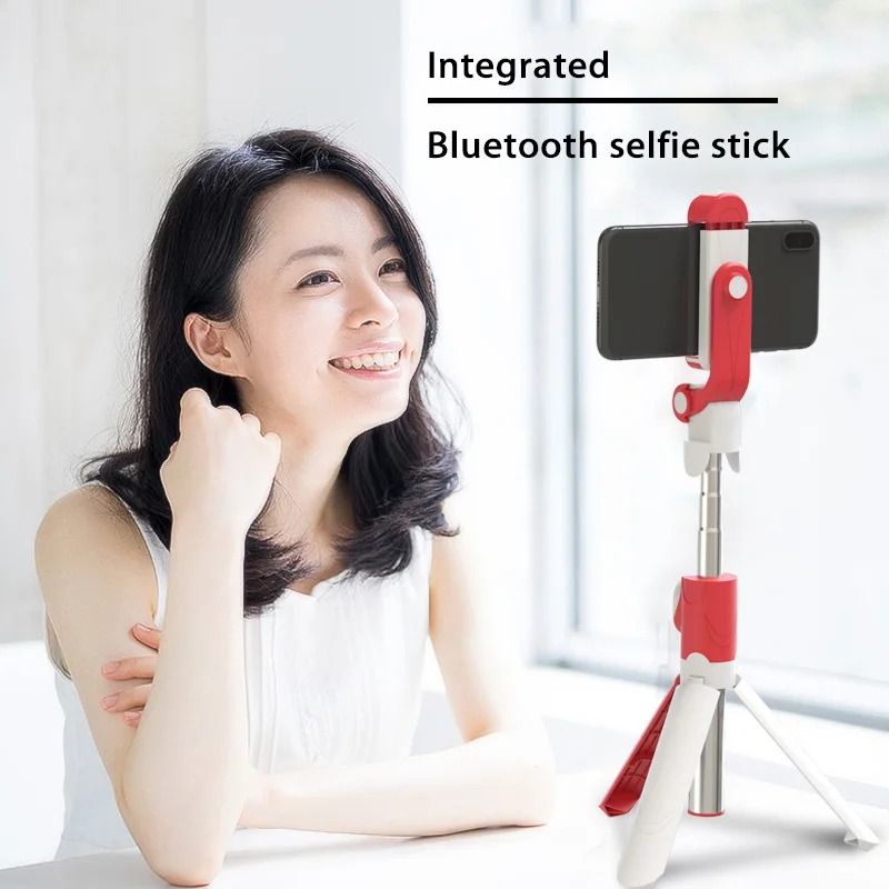 Portable Wireless Shutter Selfie Stick | Integrated Professional Tripod | Executive Smartphone Stability Stand