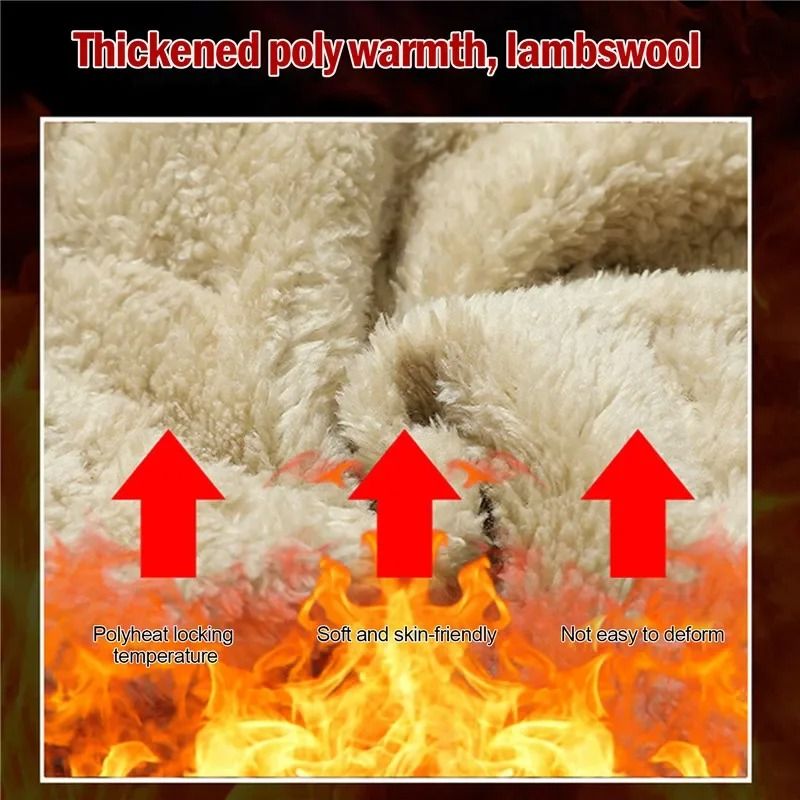 Mens Winter Thermal Fleece Sweatpants