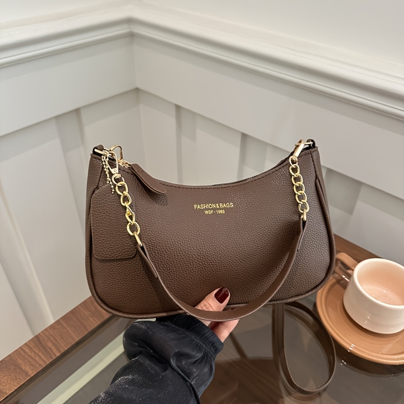Elegant Womens Shoulder Bag with Adjustable Strap Stylish Crossbody Handbag