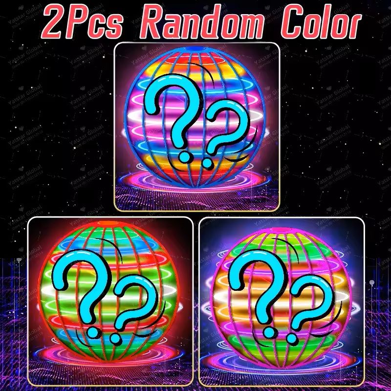 LED Boomerang Flying Ball Toy