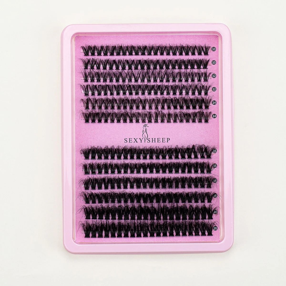240pcs Professional DIY Lash Extension Kit – Thick, Fluffy & Customizable