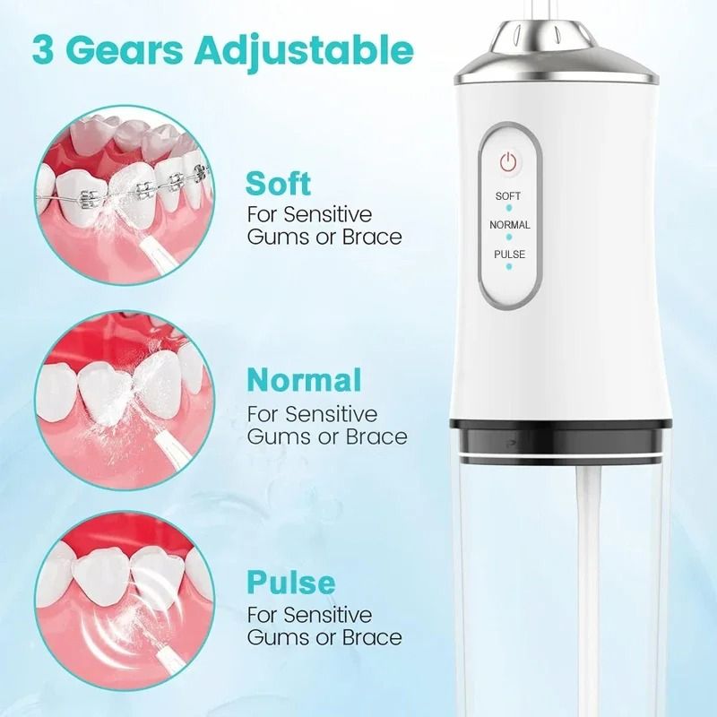 Oral Irrigator Portable Dental Water Flosser