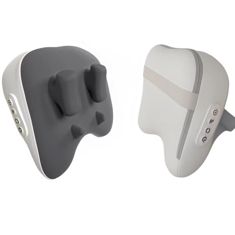 Wireless Electric Trapezius Massage Pillow – Shiatsu Neck, Shoulder, and Waist Massager with Heat