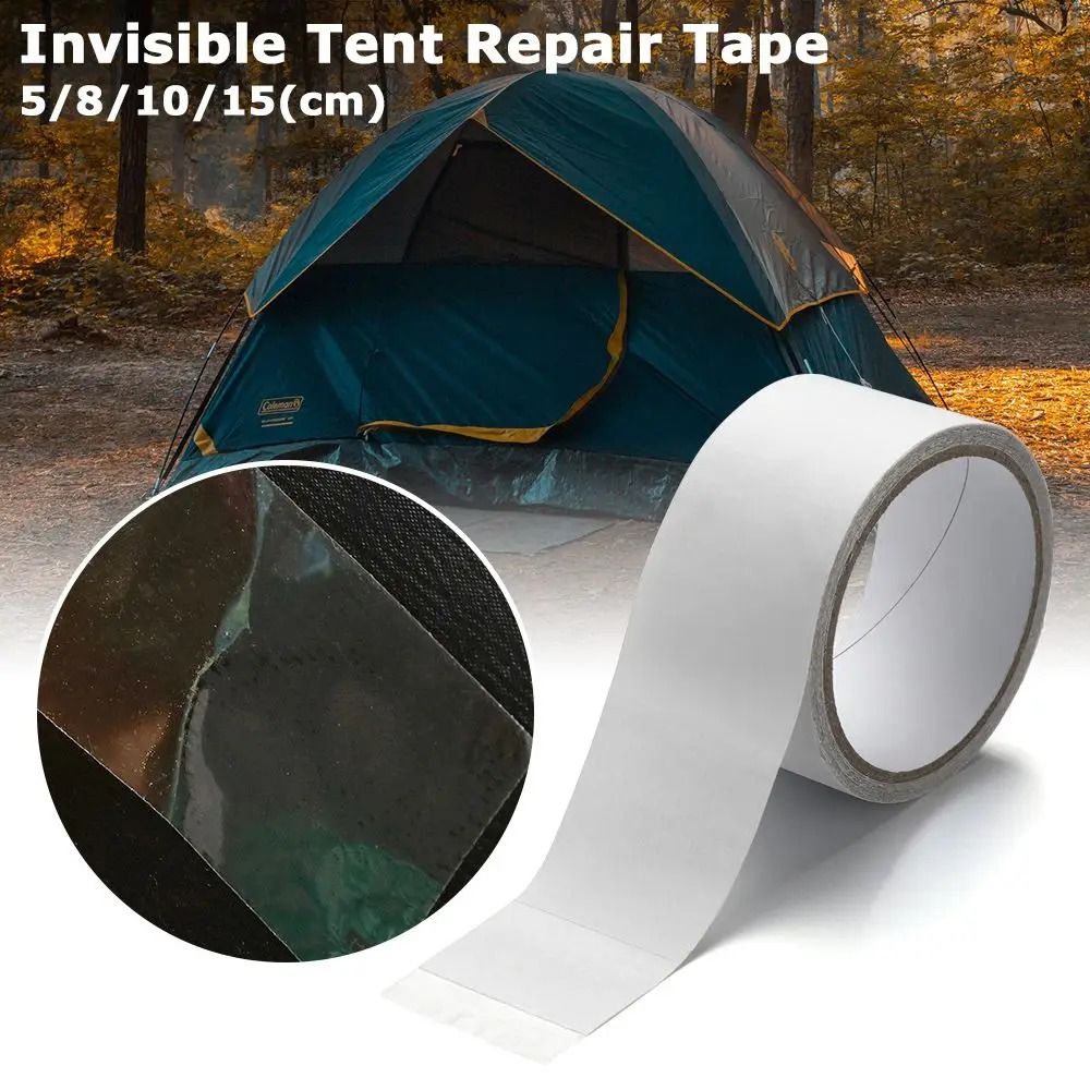 Invisible Heavy-Duty Tent Repair Tape | High-Fidelity Outdoor Adhesive & Professional Patch Coverage