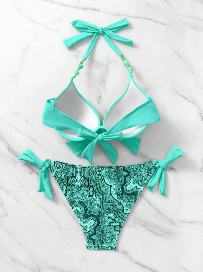 Sexy Push Up Bikini, Women Swimsuit Two Piece Swimwear, Female Thong Bikinis Set, Brazilian Biquini for Bathing Suits
