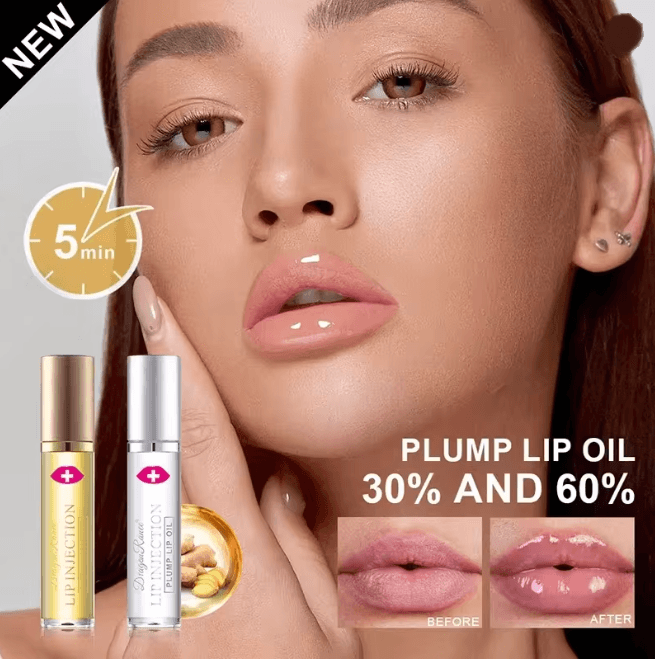 Instant Volumizing Lip Plumper Oil Moisturizing Gloss Serum