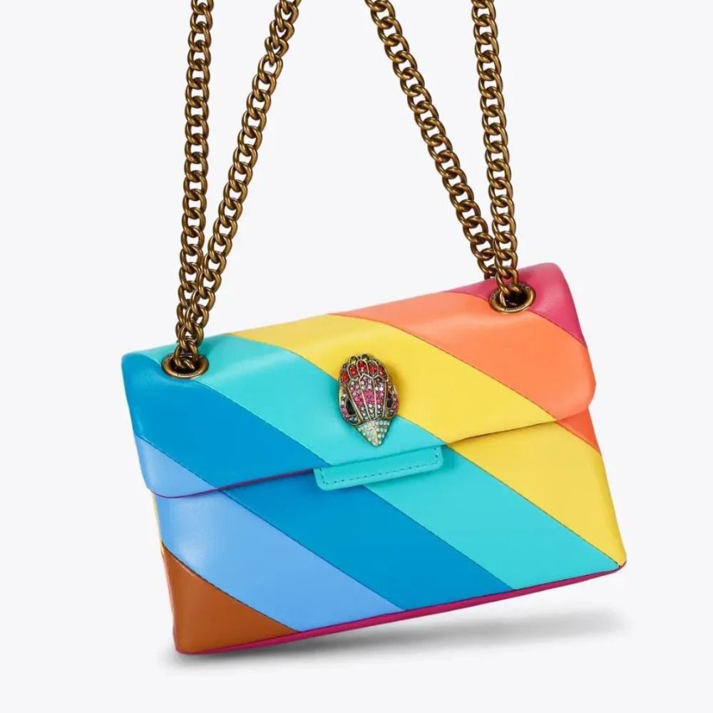 Eagle Head Rainbow Chain Shoulder Bag Light Luxury Crossbody