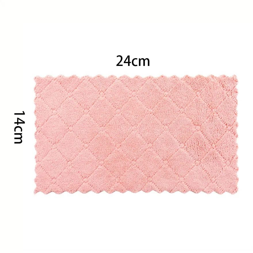 Microfiber Dish Cloths Double Sided Cleaning Rags Multi Purpose Kitchen Dishwashing Towels 10 pcs
