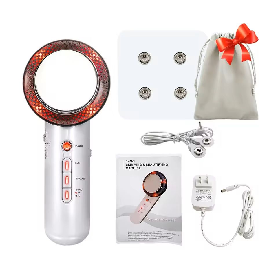3-in-1 Ultrasonic Cavitation Body Slimming Massager with EMS and Infrared