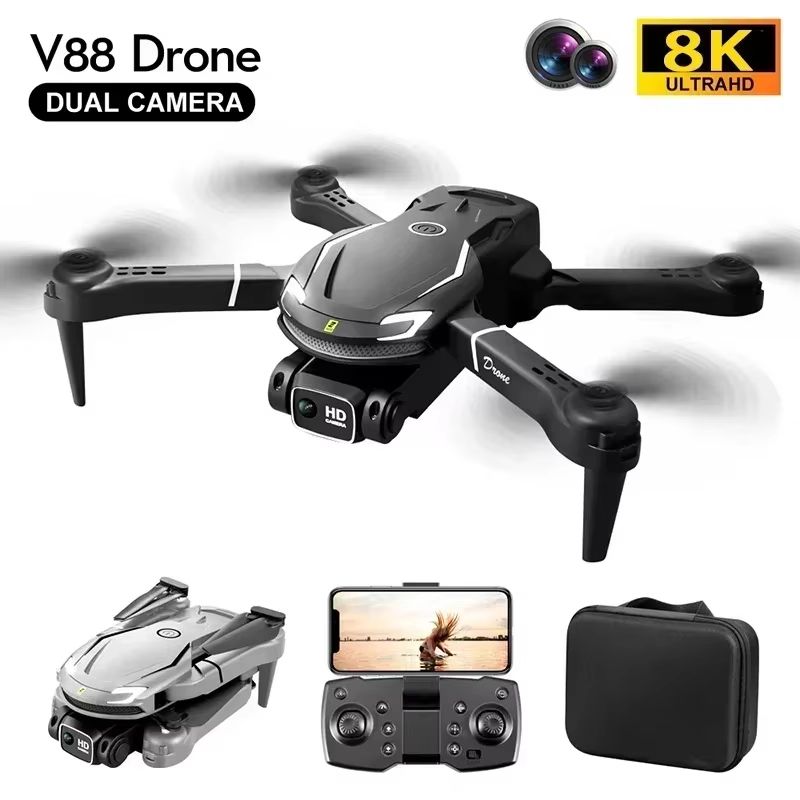 Xiaomi V88 8K Drone – GPS Professional Quadcopter with Dual HD Camera, 5G Transmission & Remote Control UAV