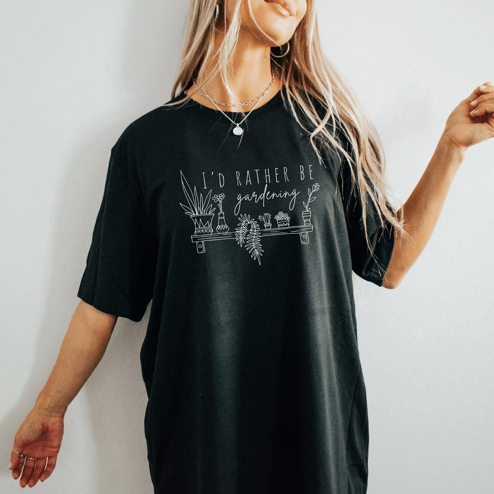 Funny Gardening Shirt Plant Lover Shirt Plant Lady Botanical Tee Gardener Gift