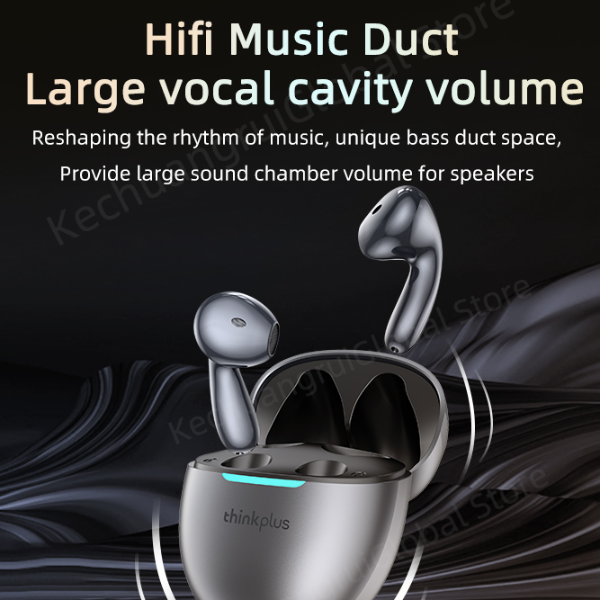 TWS Earphones Bluetooth Noise-Canceling Half In-Ear Headset