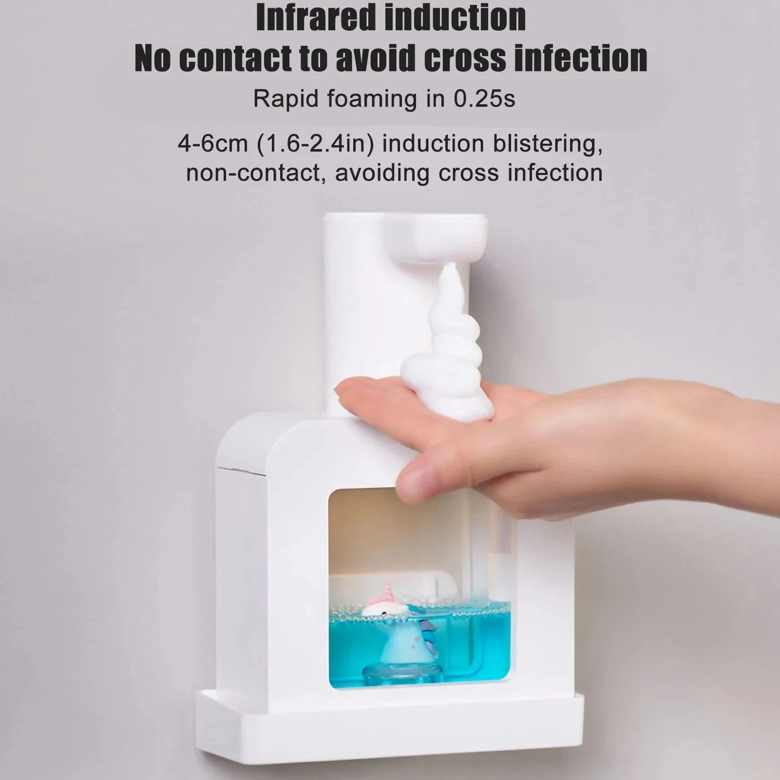 Professional 13.5 oz Automatic Cute Pet Soap Dispenser