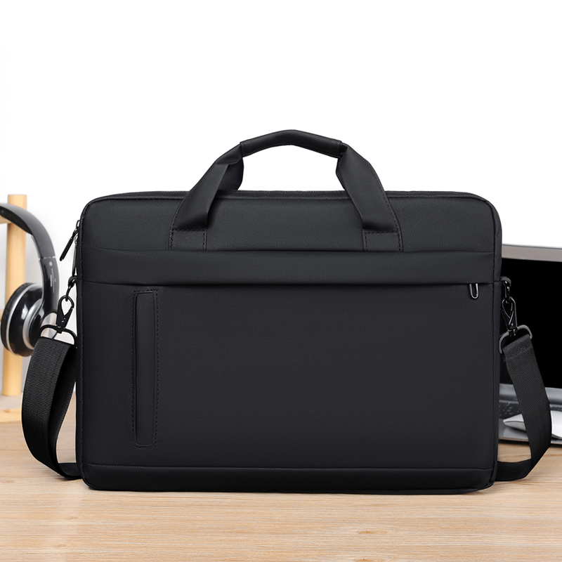 Mens Minimalist Briefcase Stylish Business Messenger Bag with Large Capacity Office Tote for Professionals