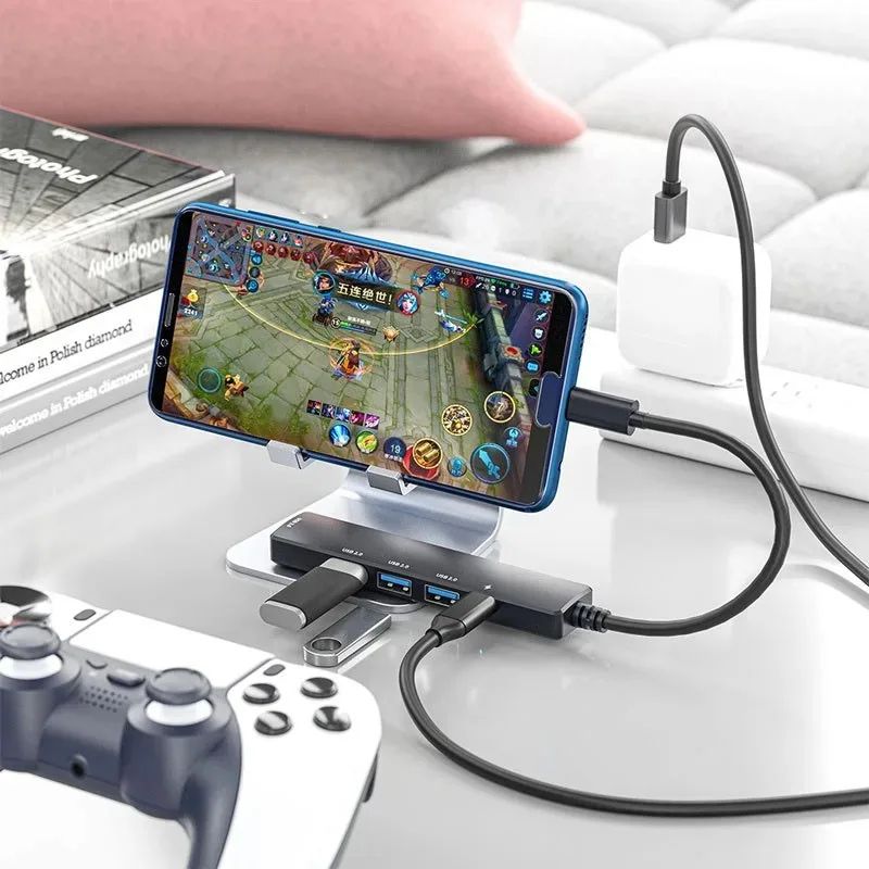 PowerLink USB C Hub with 4K HDMI – 100W PD Multiport Adapter for MacBook & Laptop