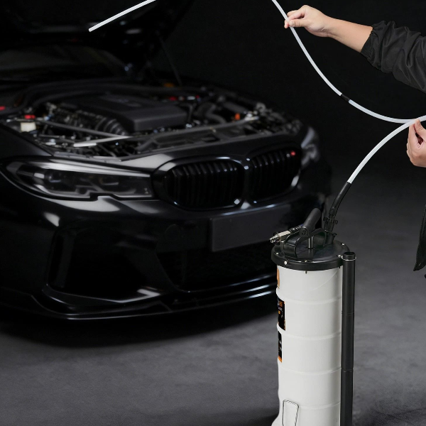 Fluid Extractor Pump Manual Oil Change Tool with Hoses