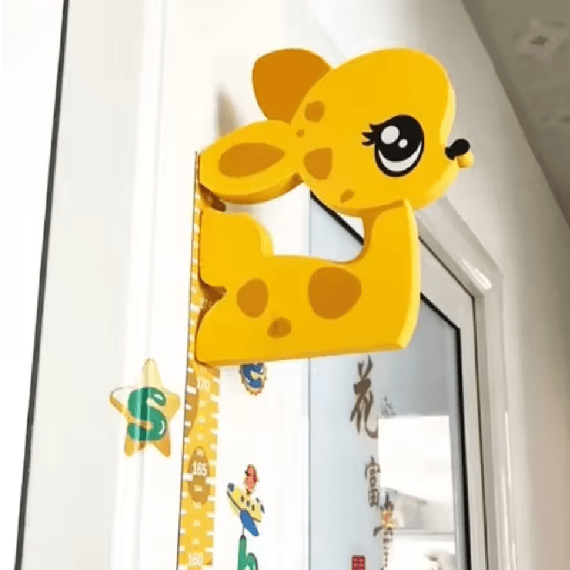 GrowJoy 3D Cartoon Kids Height Wall Stickers