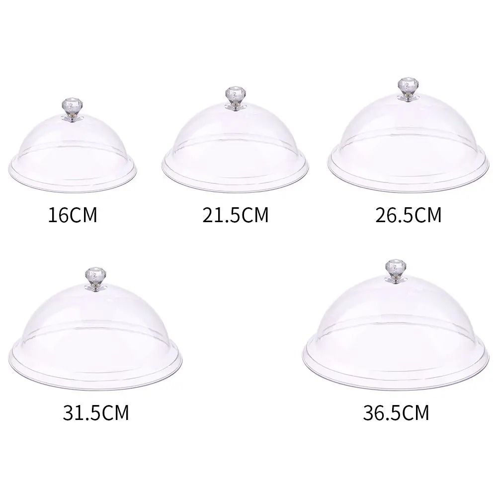 Creative Acrylic Food Display Cover – Round Dust Shield Protection – High-Yield Gastronomic Interaction Hub