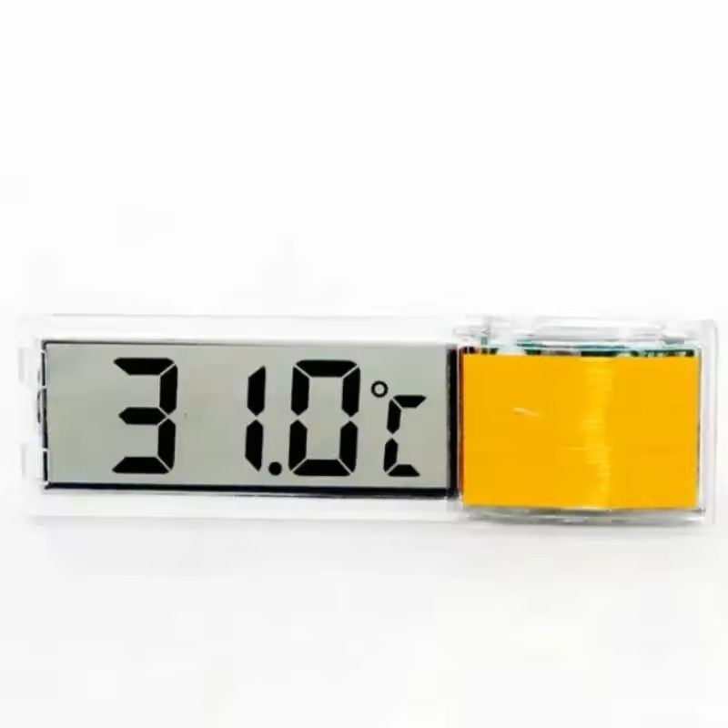 Electronic LCD Aquarium Thermometer Digital Fish Tank Temperature Meter for Freshwater & Saltwater Tanks