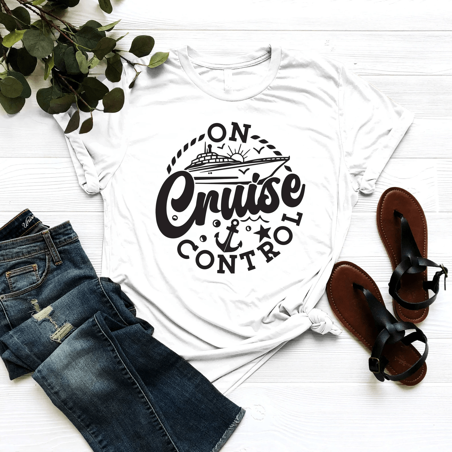 On Cruise Control Cruise Vacation Tee & Family Shirt