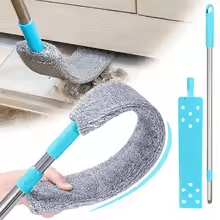 Telescopic Microfiber Duster with Long Handle Adjustable Cleaning Brush for Blinds Ceilings and Hard to Reach Areas