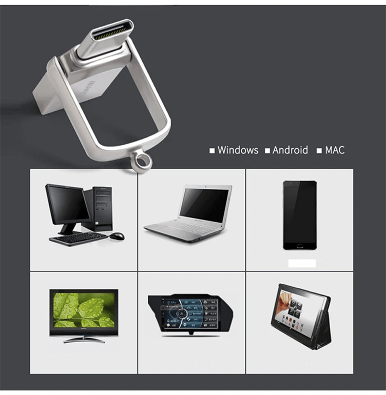 DualPort Type C Usb Flash Drive
