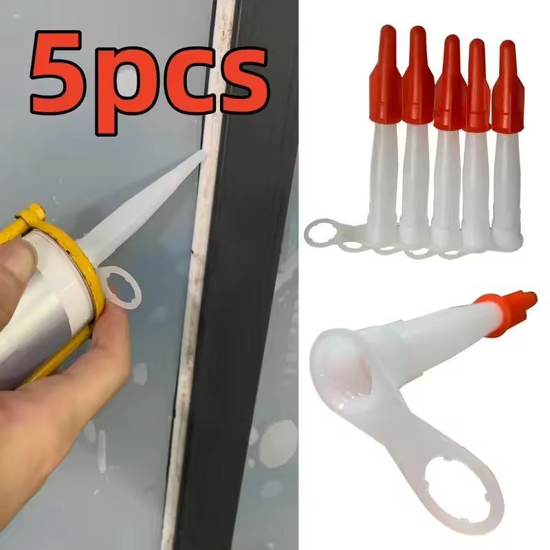 Caulk Saver Pro Nozzle Cap – Reusable Sealant & Adhesive Preserver