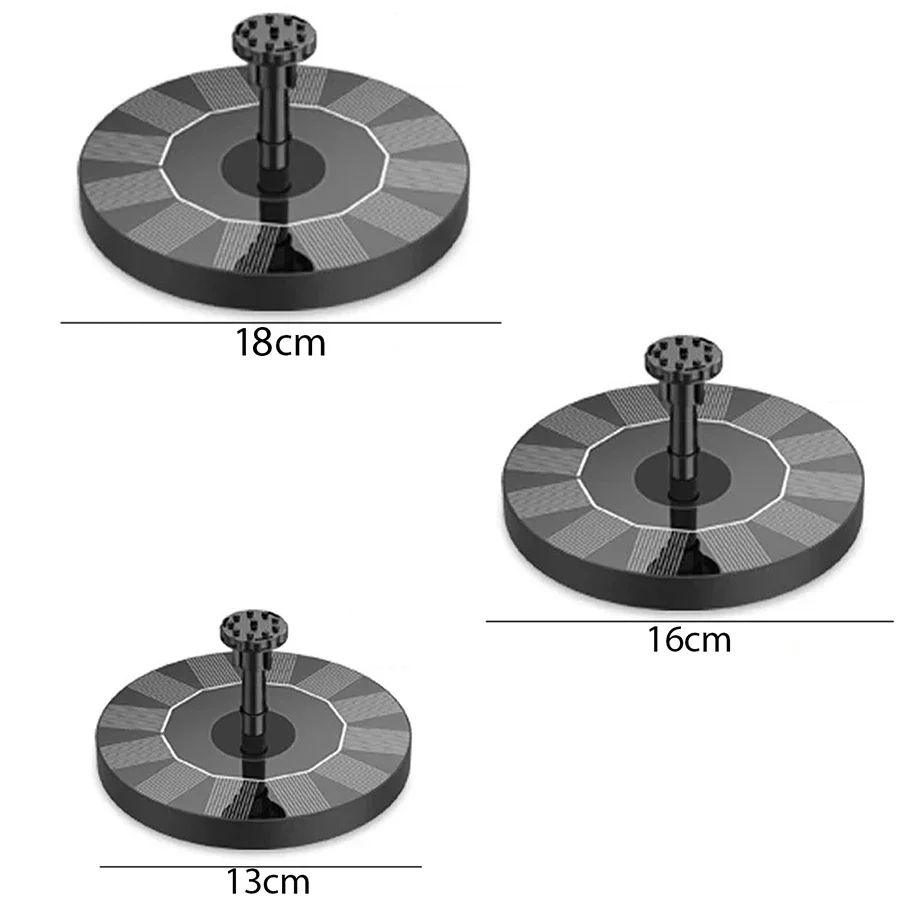 Solar Floating Fountain Pump