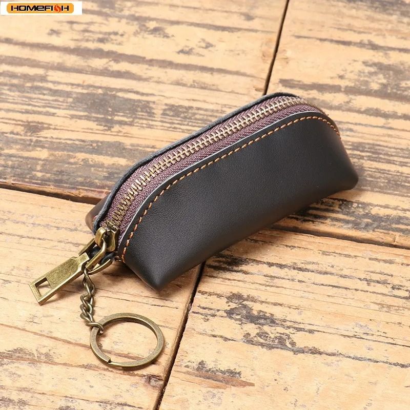 HOMEFISH Vintage Coin Purse and High-Performance Retro Zipper Clutch Architecture
