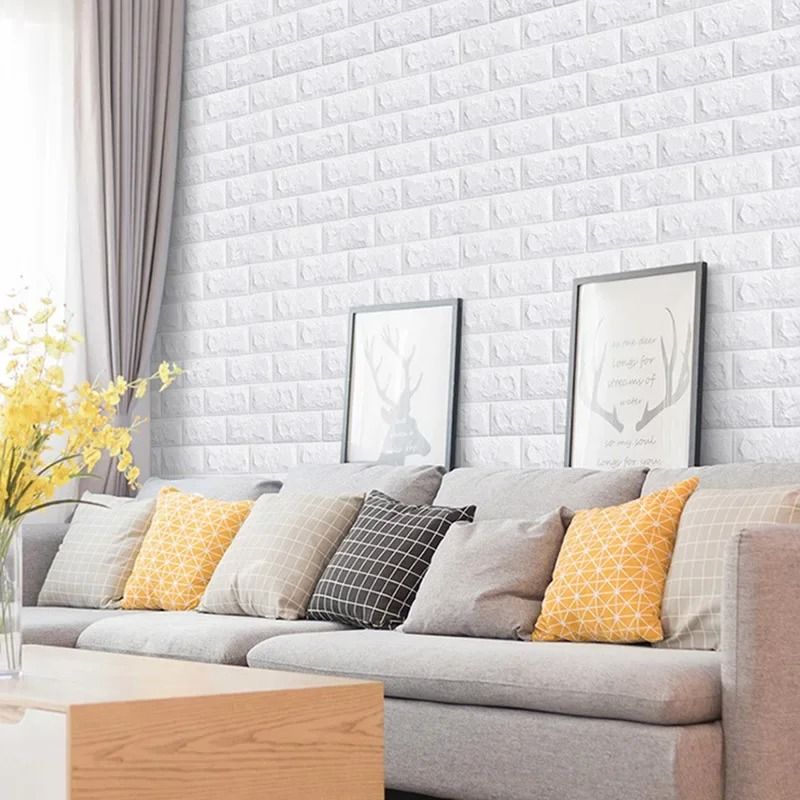 Architectural Narrative Surface – High-Definition 3D Brick Wall Sculpture