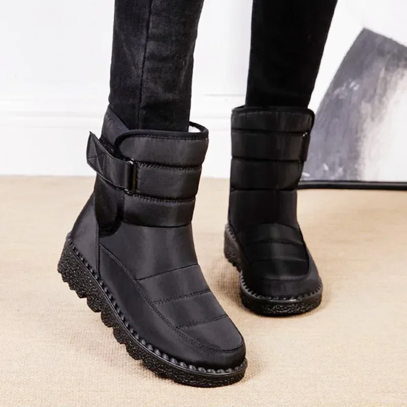 Women's Waterproof Non Slip Winter Snow Boots for Warm Comfort on Snowy Days