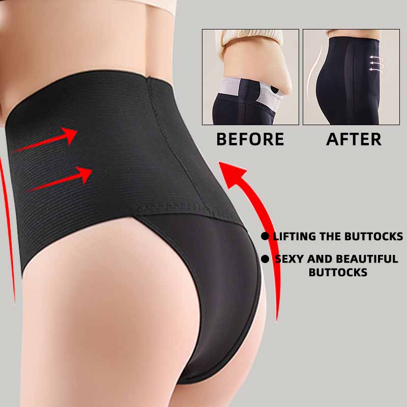 High Waist Elastic Underwear for Pregnant Women Postpartum Shaping, Belly Tightening, Hip Lifting Seamless Panties