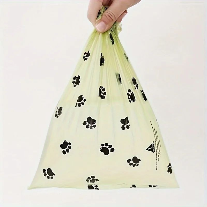 Bulk Paw-Print Leak Proof Dog Poop Bags - 540 Pack Pet Waste Bag Refill Rolls
