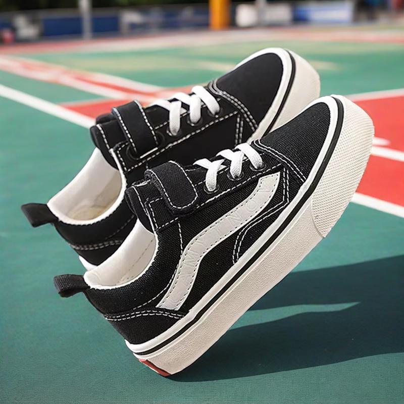 Fashionable Canvas Shoes for Kids, Teen Boys and Girls, Soft Sport Running Sneakers
