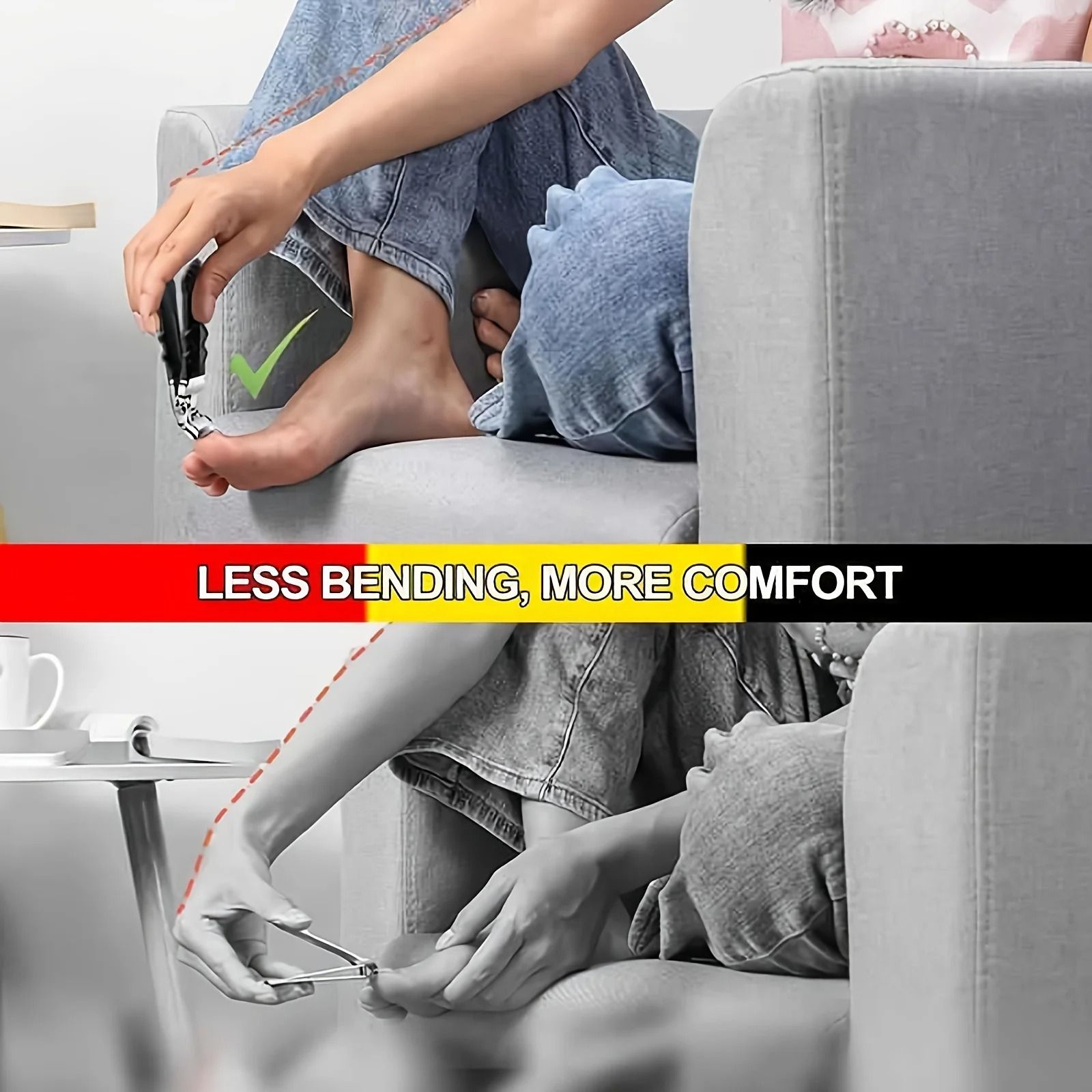 Professional Stainless Steel Toenail Clippers