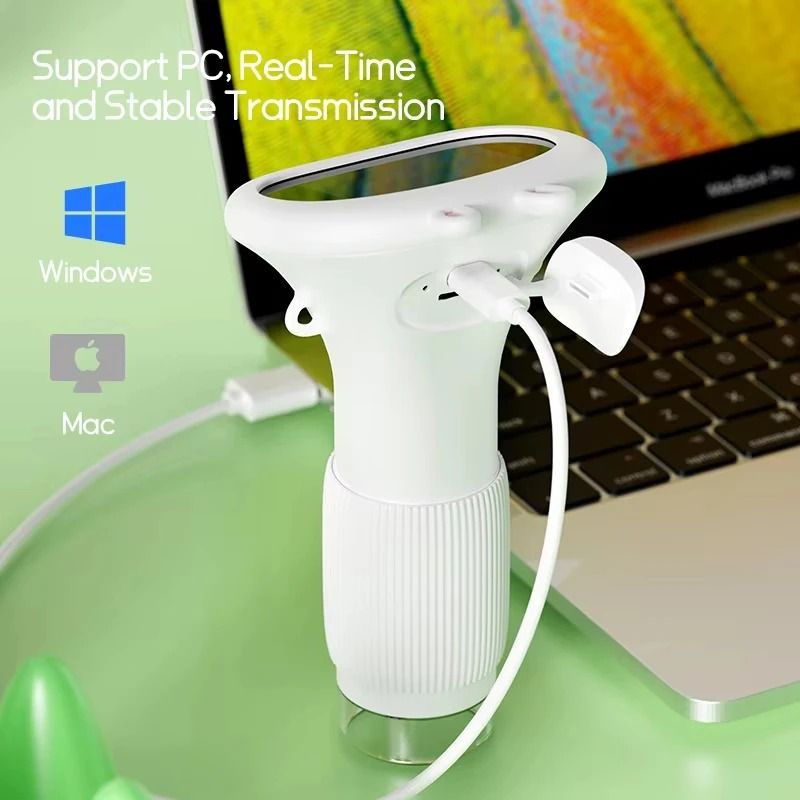 Digital Kids Learning Microscope – 1000x HD Magnifier with 200MP Lens – Educational Photo & Video Science Tool