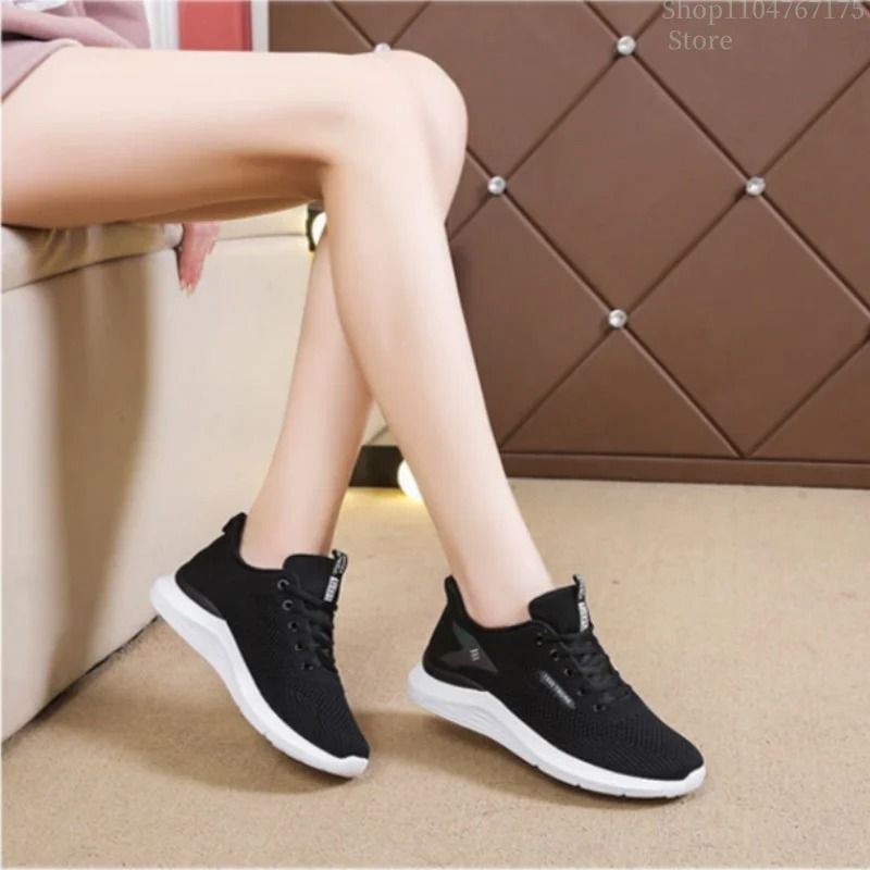 Womens Soft Sole Breathable Sneakers – Lightweight Anti-Slip Running and Walking Shoe