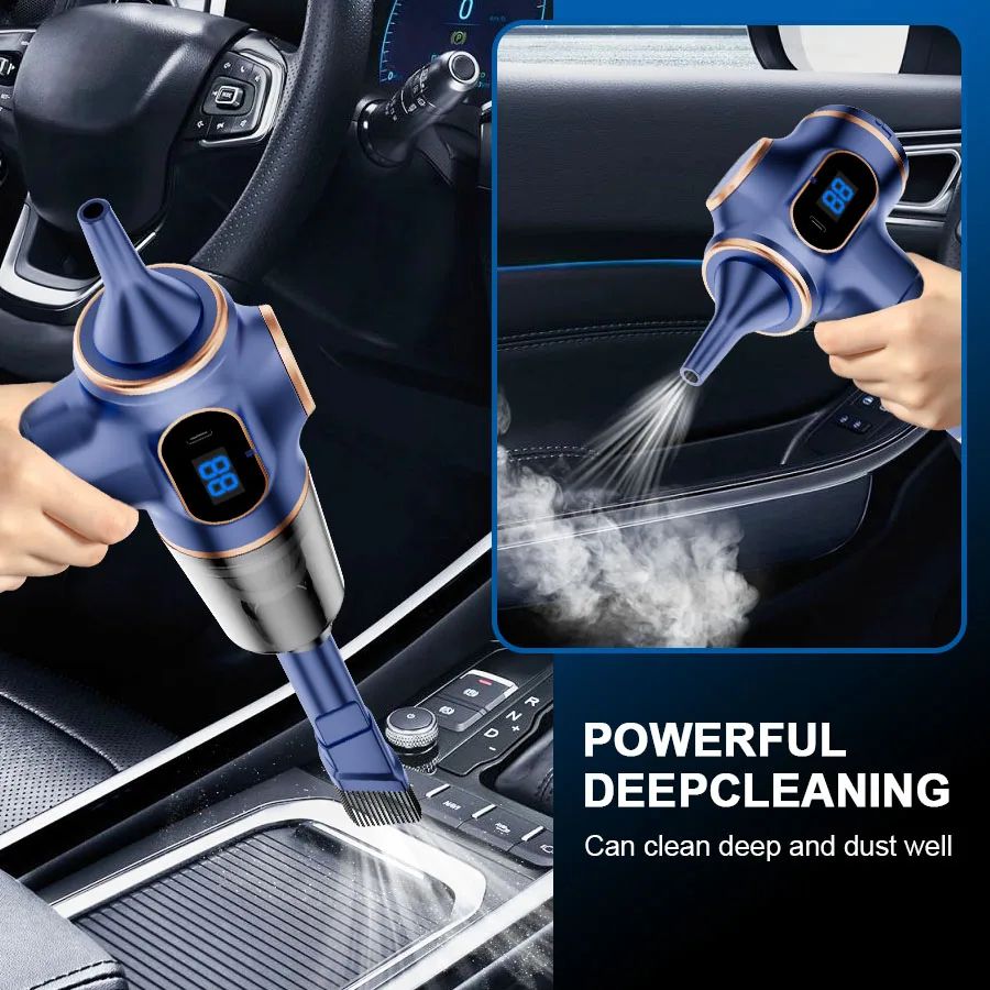 Wireless High Power Mini Car Vacuum Cleaner