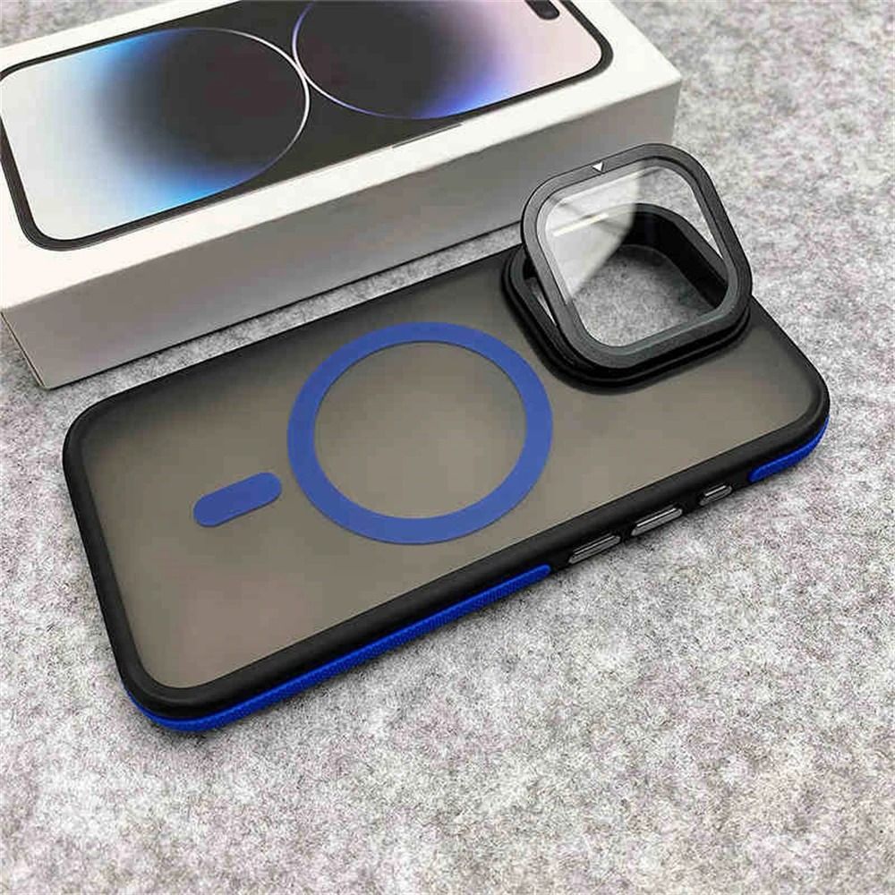 Magnetic Matte Clear Phone Case with Glass Camera Protection