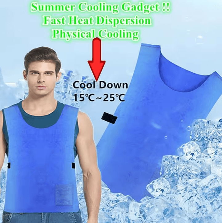 Summer Cooling Vest – Lightweight Evaporative Cooling Undershirt for Sports & Outdoor Work