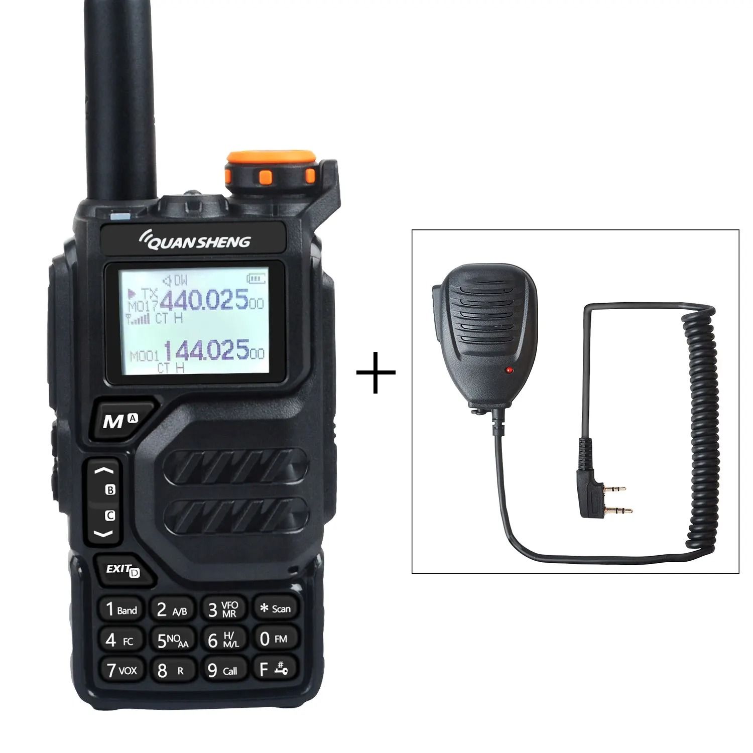 Quansheng UV-K5 Multi-Band Walkie Talkie – Professional 5W Two-Way Radio