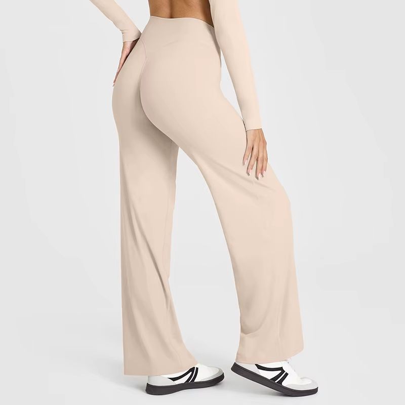 ButterSoft Women's Straight-Leg Yoga Pants – Mid-Waist Active & Lounge Trousers