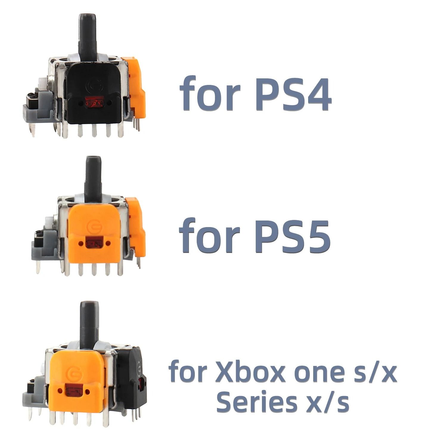 3D Analog Joystick Replacement Kit For Game Controllers